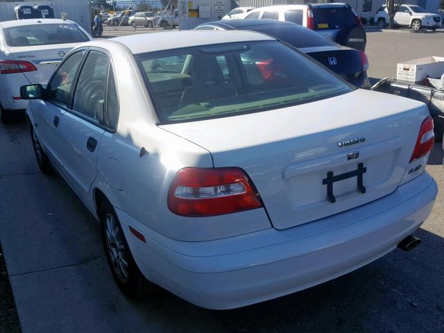 YV1VS29543F926679 - 2003 VOLVO S40 1.9T WHITE photo 3