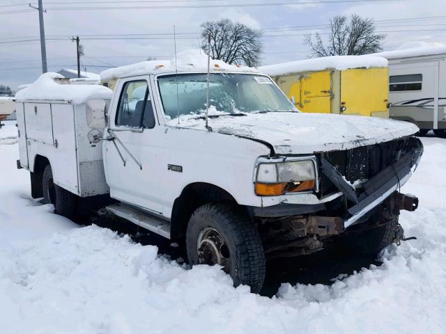 2FDLF47M5NCA77308 - 1992 FORD F SUPER DU WHITE photo 1