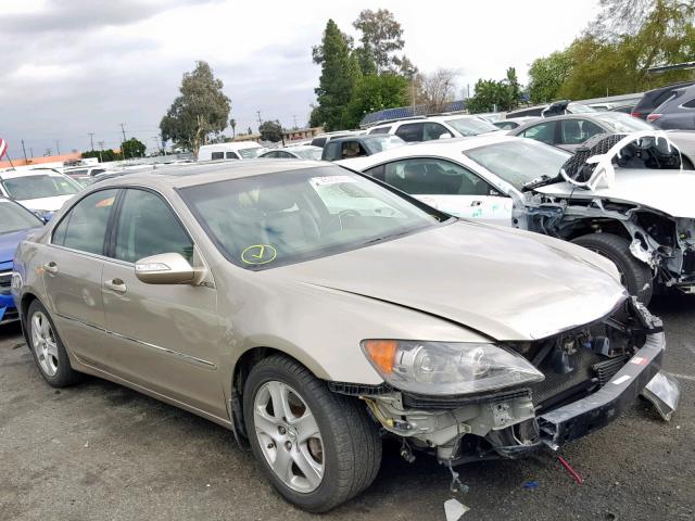 JH4KB16575C018124 - 2005 ACURA RL GOLD photo 1