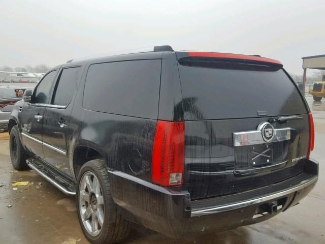 1GYFK66878R146420 - 2008 CADILLAC ESCALADE E BLACK photo 3