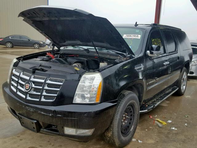 1GYFK66878R146420 - 2008 CADILLAC ESCALADE E BLACK photo 9