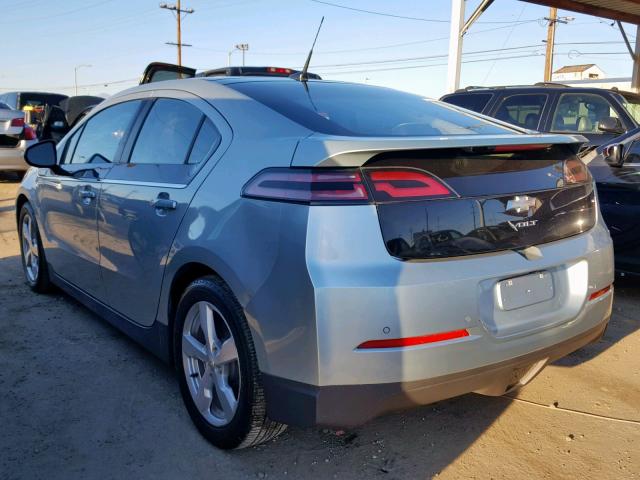 1G1RD6E40BU102199 - 2011 CHEVROLET VOLT SILVER photo 3