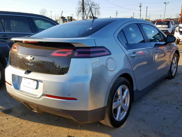 1G1RD6E40BU102199 - 2011 CHEVROLET VOLT SILVER photo 4