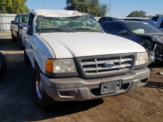 1FTYR10U22PB54401 - 2002 FORD RANGER WHITE photo 1