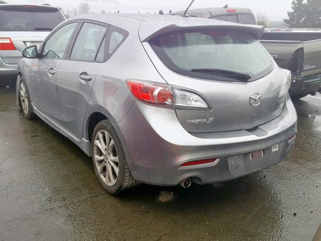 JM1BL1H62A1249121 - 2010 MAZDA 3 S SILVER photo 3