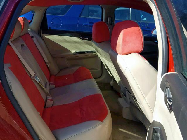 2G1WD58C579223251 - 2007 CHEVROLET IMPALA SUP წითელი ფოტო 6