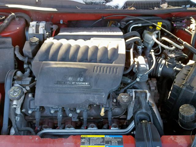 2G1WD58C579223251 - 2007 CHEVROLET IMPALA SUP წითელი ფოტო 7