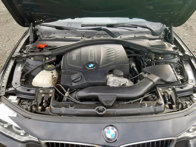 WBA3R5C52FF785342 - 2015 BMW 435 XI BLACK photo 7