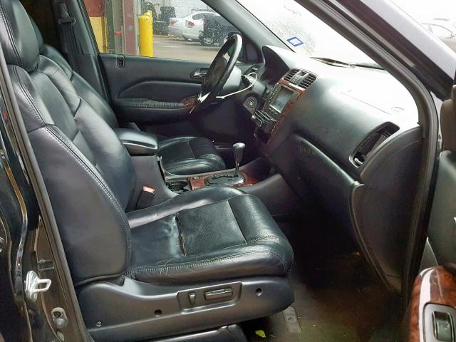 2HNYD18652H528888 - 2002 ACURA MDX TOURIN BLACK photo 5