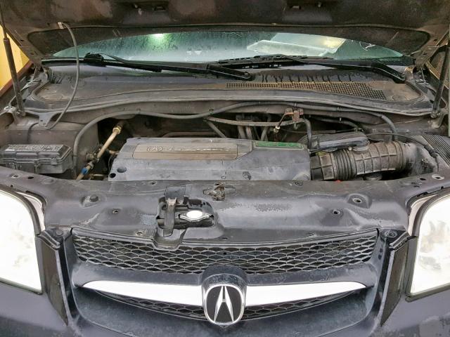 2HNYD18652H528888 - 2002 ACURA MDX TOURIN BLACK photo 7