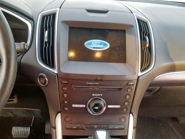 2FMPK3K97GBB21926 - 2016 FORD EDGE TITAN GRAY photo 9