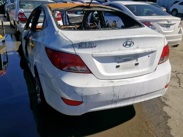 KMHCT4AE6GU033430 - 2016 HYUNDAI ACCENT SE BLACK photo 3