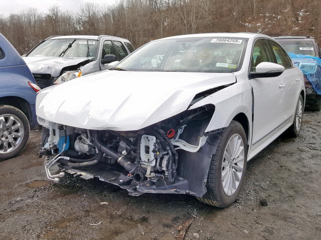 1VWBT7A33HC074201 - 2017 VOLKSWAGEN PASSAT SE WHITE photo 2