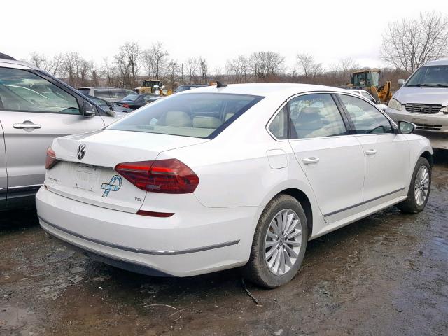 1VWBT7A33HC074201 - 2017 VOLKSWAGEN PASSAT SE WHITE photo 4