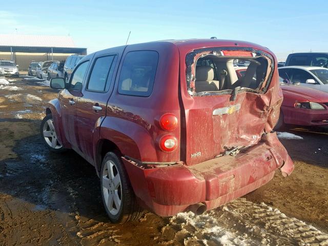 4GNDA23P56S507844 - 2006 CHEVROLET HHR LT MAROON photo 3