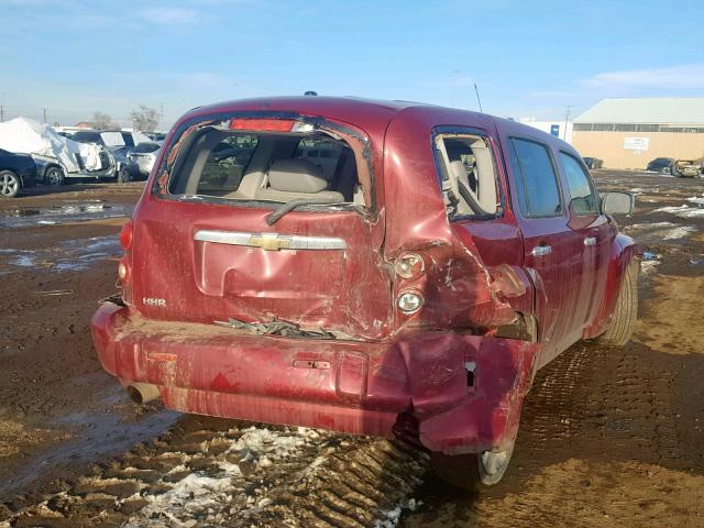 4GNDA23P56S507844 - 2006 CHEVROLET HHR LT MAROON photo 4