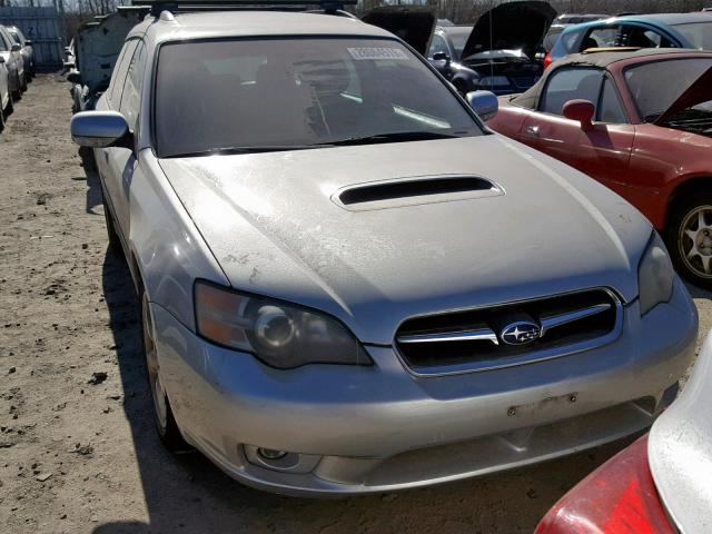 4S3BP686354318937 - 2005 SUBARU LEGACY GT SILVER photo 1