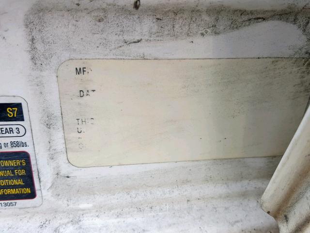 KL1TD52695B347605 - 2005 CHEVROLET AVEO BASE თეთრი ფოტო 10