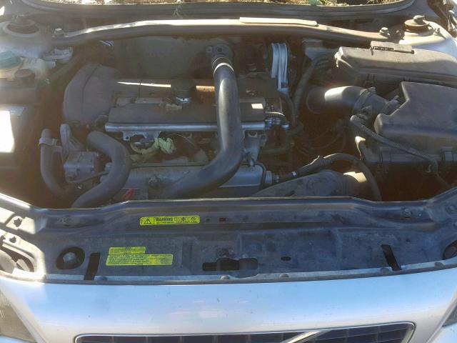 YV1RH58D822122370 - 2002 VOLVO S60 2.5T GRAY photo 7