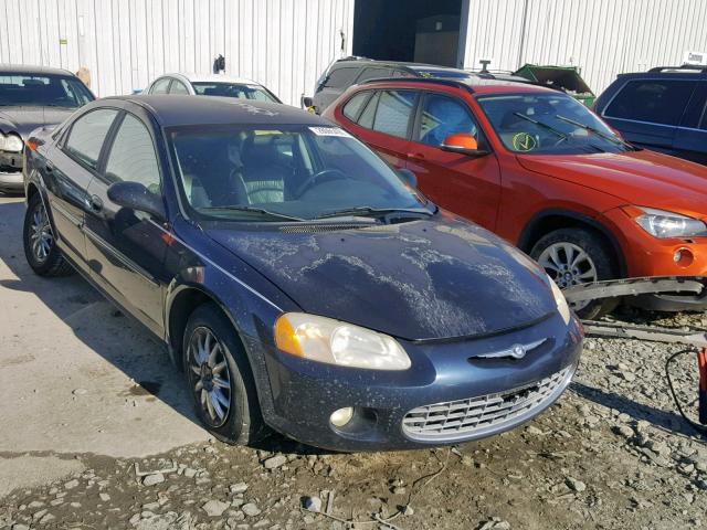 1C3AL56U71N581878 - 2001 CHRYSLER SEBRING LX BLACK photo 1