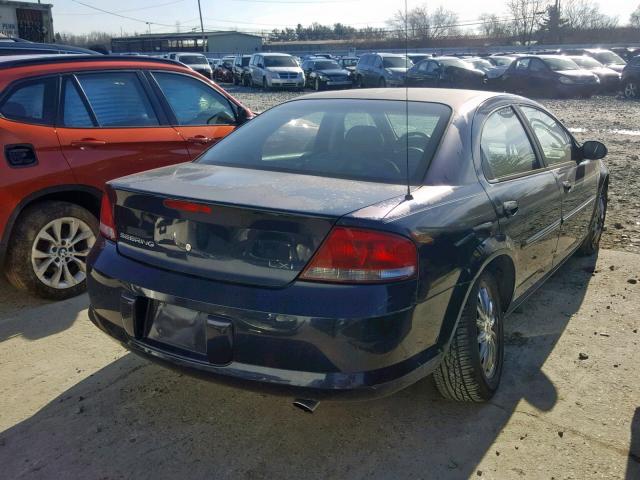 1C3AL56U71N581878 - 2001 CHRYSLER SEBRING LX BLACK photo 4