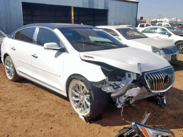 1G4GB5G34GF123910 - 2016 BUICK LACROSSE WHITE photo 1