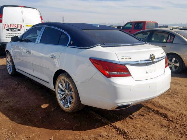 1G4GB5G34GF123910 - 2016 BUICK LACROSSE WHITE photo 3