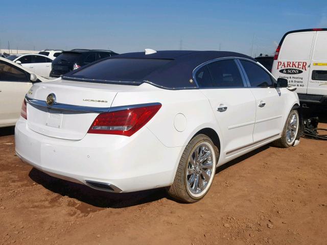 1G4GB5G34GF123910 - 2016 BUICK LACROSSE WHITE photo 4