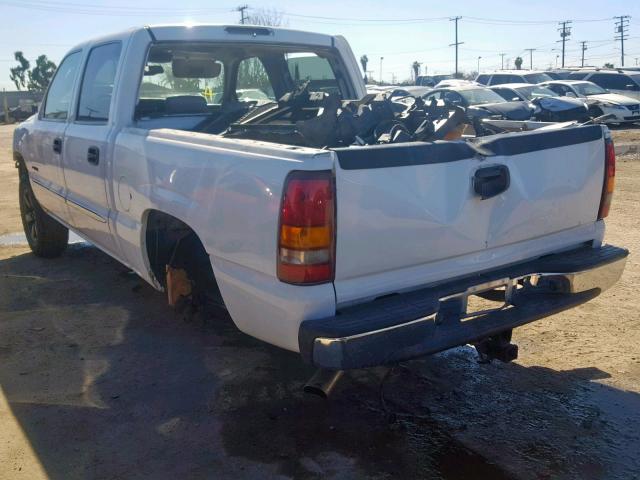 2GTEC13N361312501 - 2006 GMC NEW SIERRA WHITE photo 3