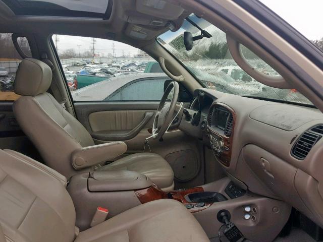 5TDBT48A25S237730 - 2005 TOYOTA SEQUOIA LI TAN photo 5