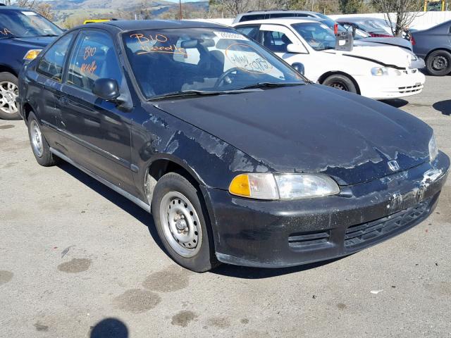 2HGEJ2128SH541487 - 1995 HONDA CIVIC DX BLACK photo 1