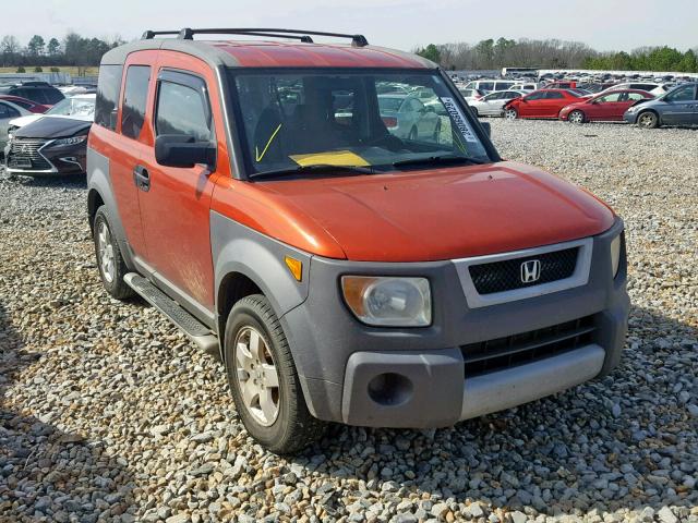 5J6YH17583L012851 - 2003 HONDA ELEMENT EX ORANGE photo 1