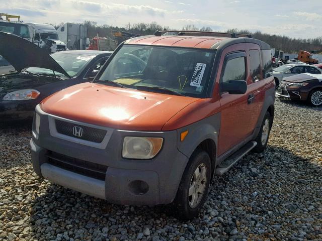 5J6YH17583L012851 - 2003 HONDA ELEMENT EX ORANGE photo 2