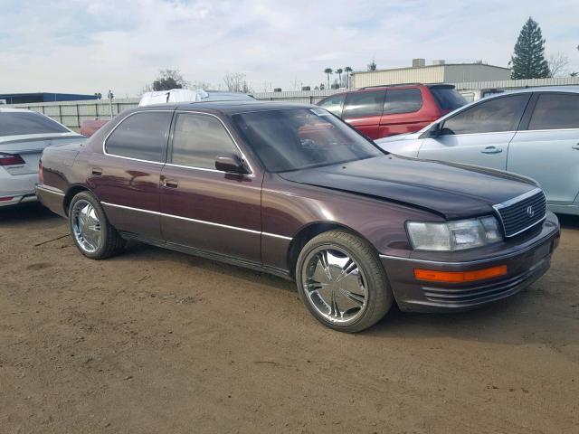 JT8UF11E8L0026400 - 1990 LEXUS LS 400 BROWN photo 1