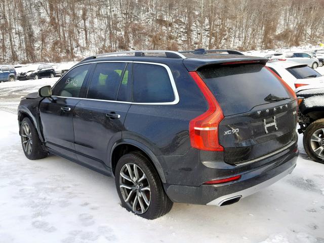 YV4A22PK8H1176797 - 2017 VOLVO XC90 T6 BLACK photo 3