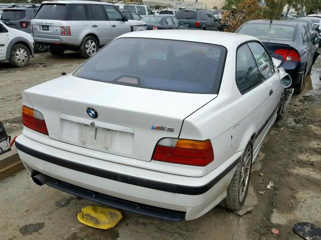 WBSBF9321SEH04962 - 1995 BMW M3 WHITE photo 4