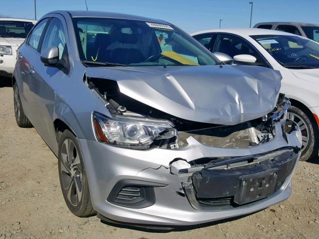 1G1JF5SB7H4110152 - 2017 CHEVROLET SONIC PREM SILVER photo 1