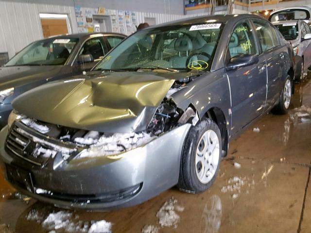 1G8AJ52FX5Z102211 - 2005 SATURN ION LEVEL GRAY photo 2