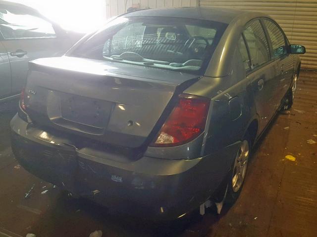 1G8AJ52FX5Z102211 - 2005 SATURN ION LEVEL GRAY photo 4