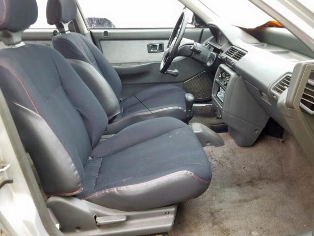 1HGED3647KA004387 - 1989 HONDA CIVIC DX GRAY photo 5