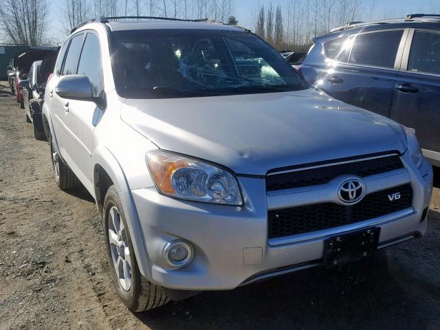 2T3DK4DV0BW062294 - 2011 TOYOTA RAV4 LIMIT SILVER photo 1