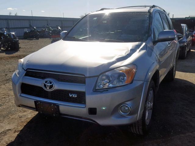 2T3DK4DV0BW062294 - 2011 TOYOTA RAV4 LIMIT SILVER photo 2