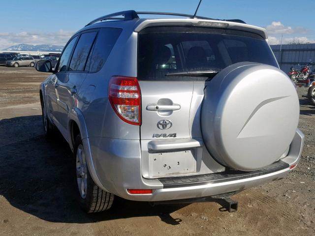 2T3DK4DV0BW062294 - 2011 TOYOTA RAV4 LIMIT SILVER photo 3