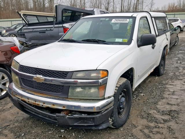 1GCCS149478146872 - 2007 CHEVROLET COLORADO WHITE photo 2