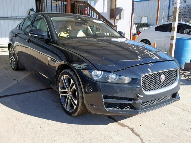 SAJAJ4BV1HA974269 - 2017 JAGUAR XE PREMIUM BLACK photo 1