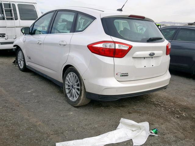 1FADP5CUXGL120623 - 2016 FORD C-MAX PREM WHITE photo 3