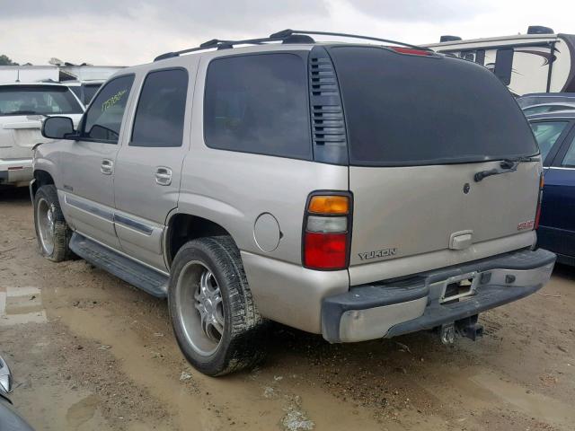 1GKEC13Z74R306115 - 2004 GMC YUKON GRAY photo 3