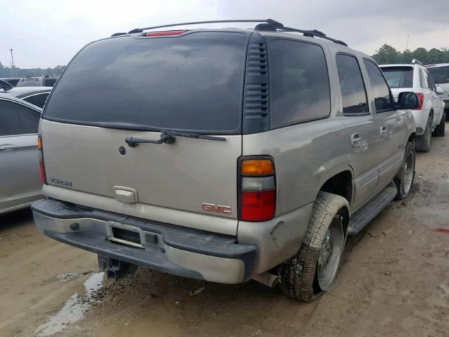 1GKEC13Z74R306115 - 2004 GMC YUKON GRAY photo 4