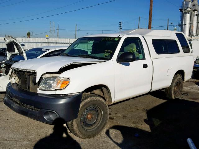 5TBJU32126S460811 - 2006 TOYOTA TUNDRA WHITE photo 2