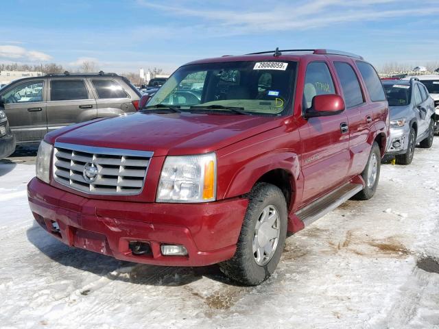 1GYEC63N96R157497 - 2006 CADILLAC ESCALADE L MAROON photo 2